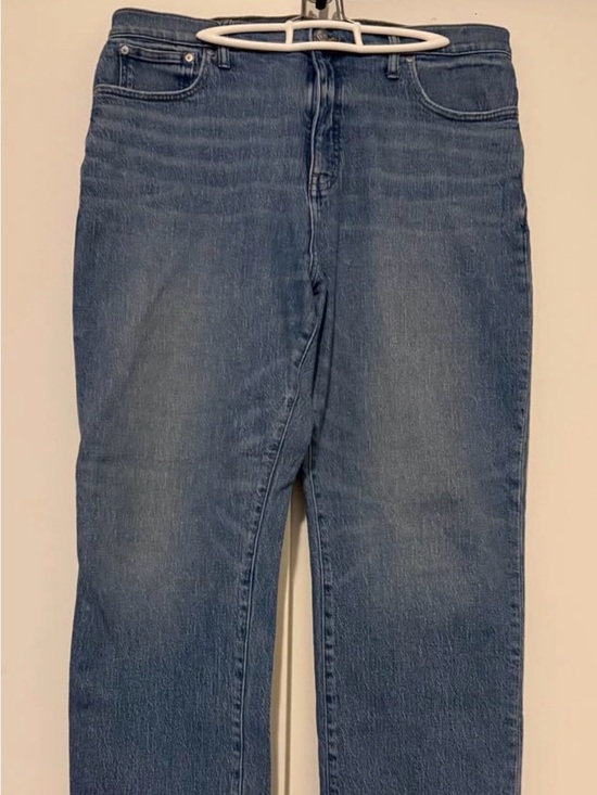 Madewell Denim - Madewell 90’s Straight Denim Jeans in Medium Blue